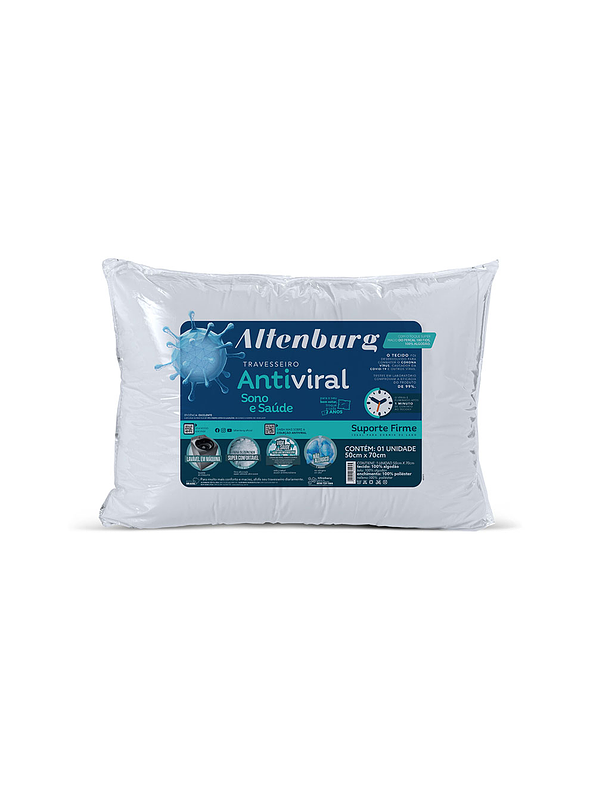 Almohada Anti Viral 50 X 70 Cms 1