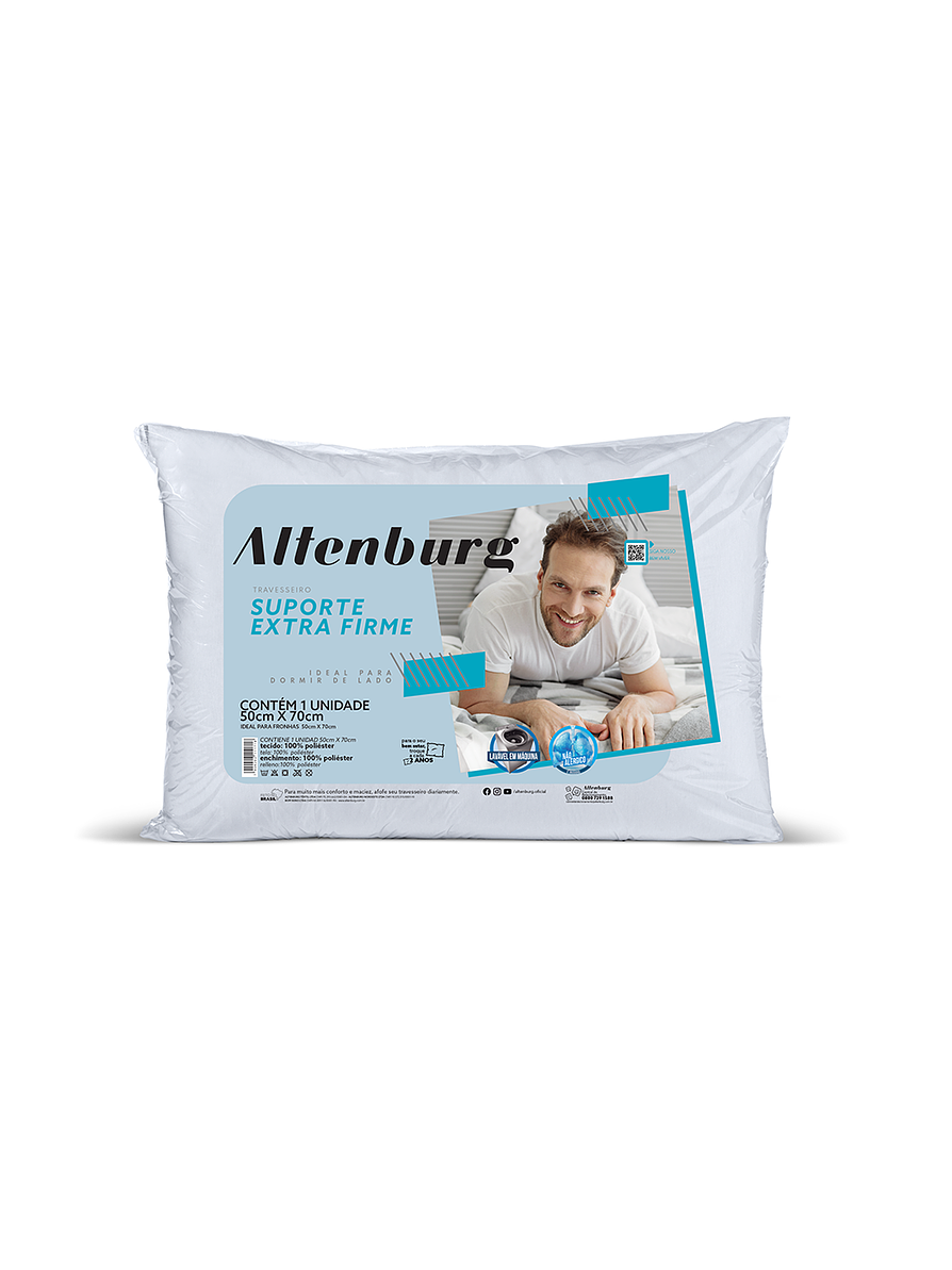 Almohada Altenburg Soporte Extra Firme 50 X 70 Cms 1