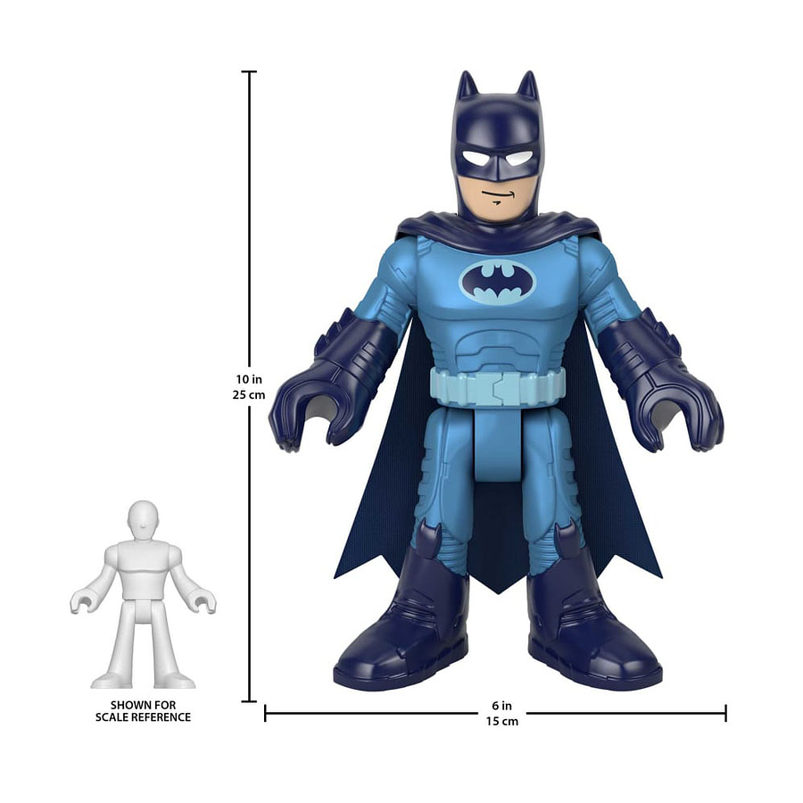 Imaginext DC Super Friends XL The Batman Azul  4