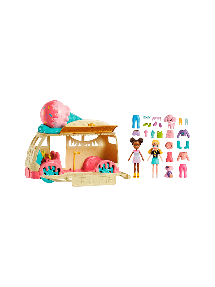 Polly Pocket Camion De Helados  3