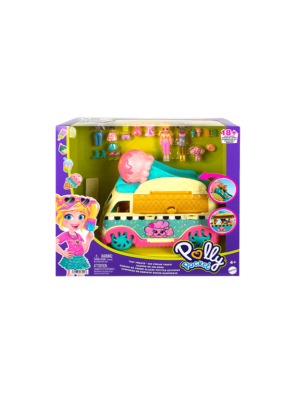 Polly Pocket Camion De Helados  2