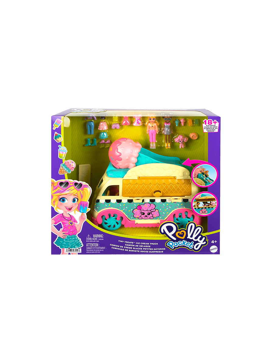 Polly Pocket Camion De Helados  2