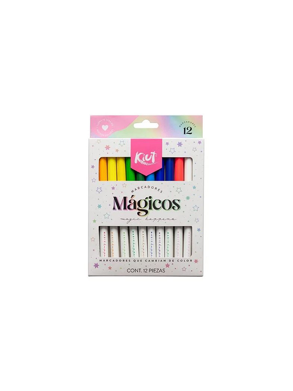 Marcadores Mágicos Kiut x 12 Unidades 1
