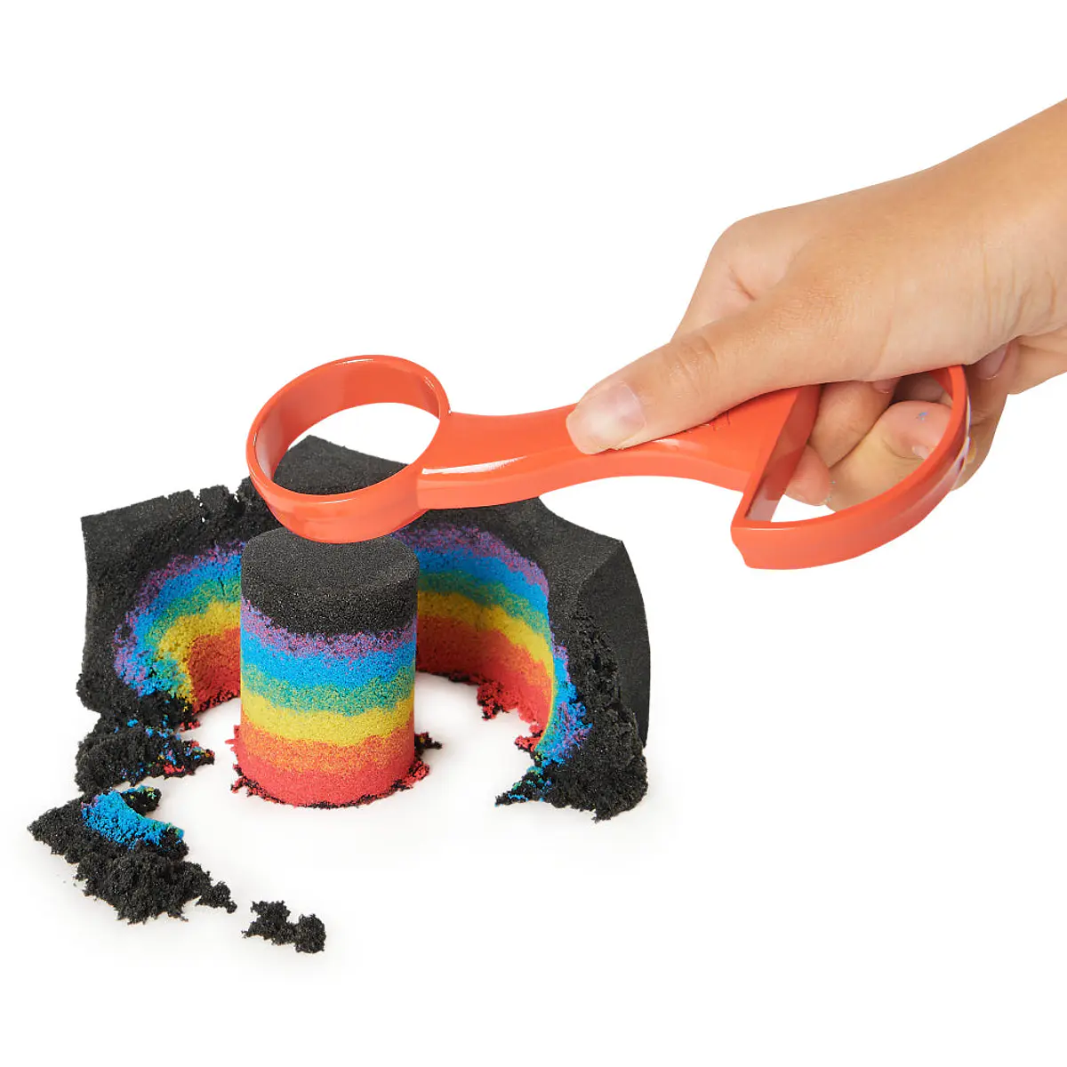 Sable Sensoriel Jeu Bac à Sable Kinetic Sand - Sable Magique Vert