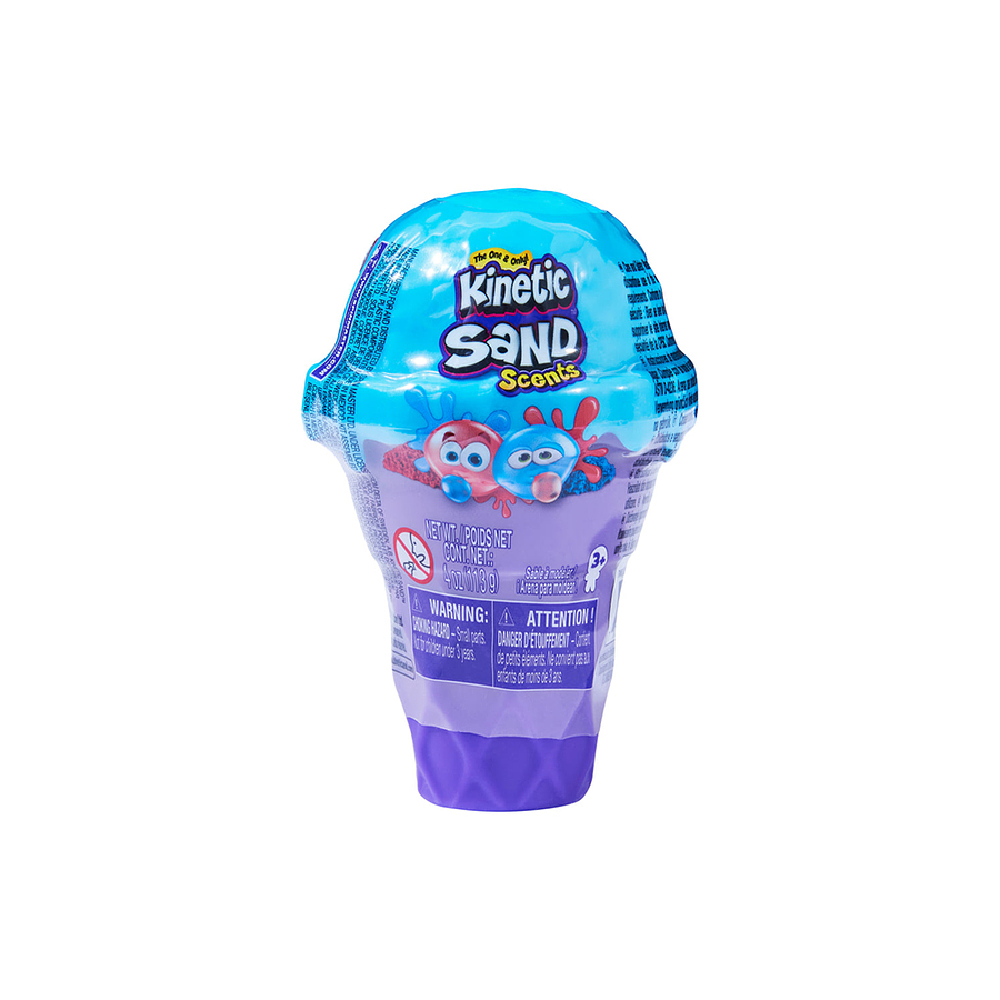 Kinetic Sand Contenedor De Helado Azul 1