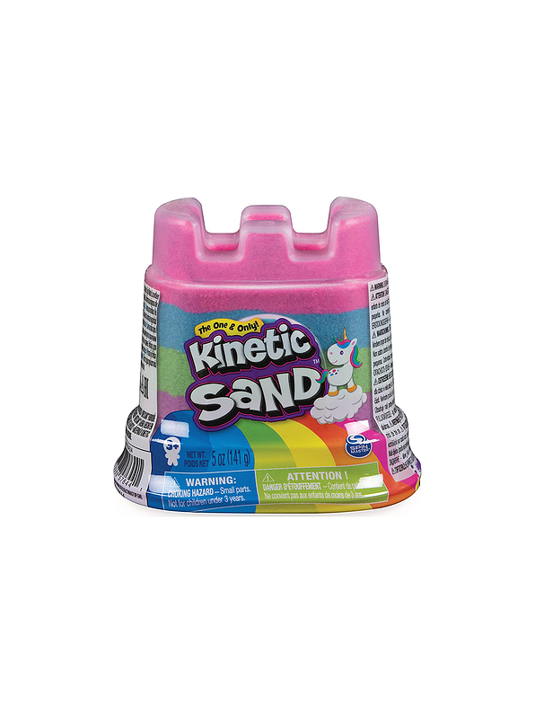 Kinetic Sand Contenedor Arcoíris  1