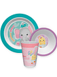 Set Vajilla Melamina X 3 Piezas Animalitos  - Miniatura 2