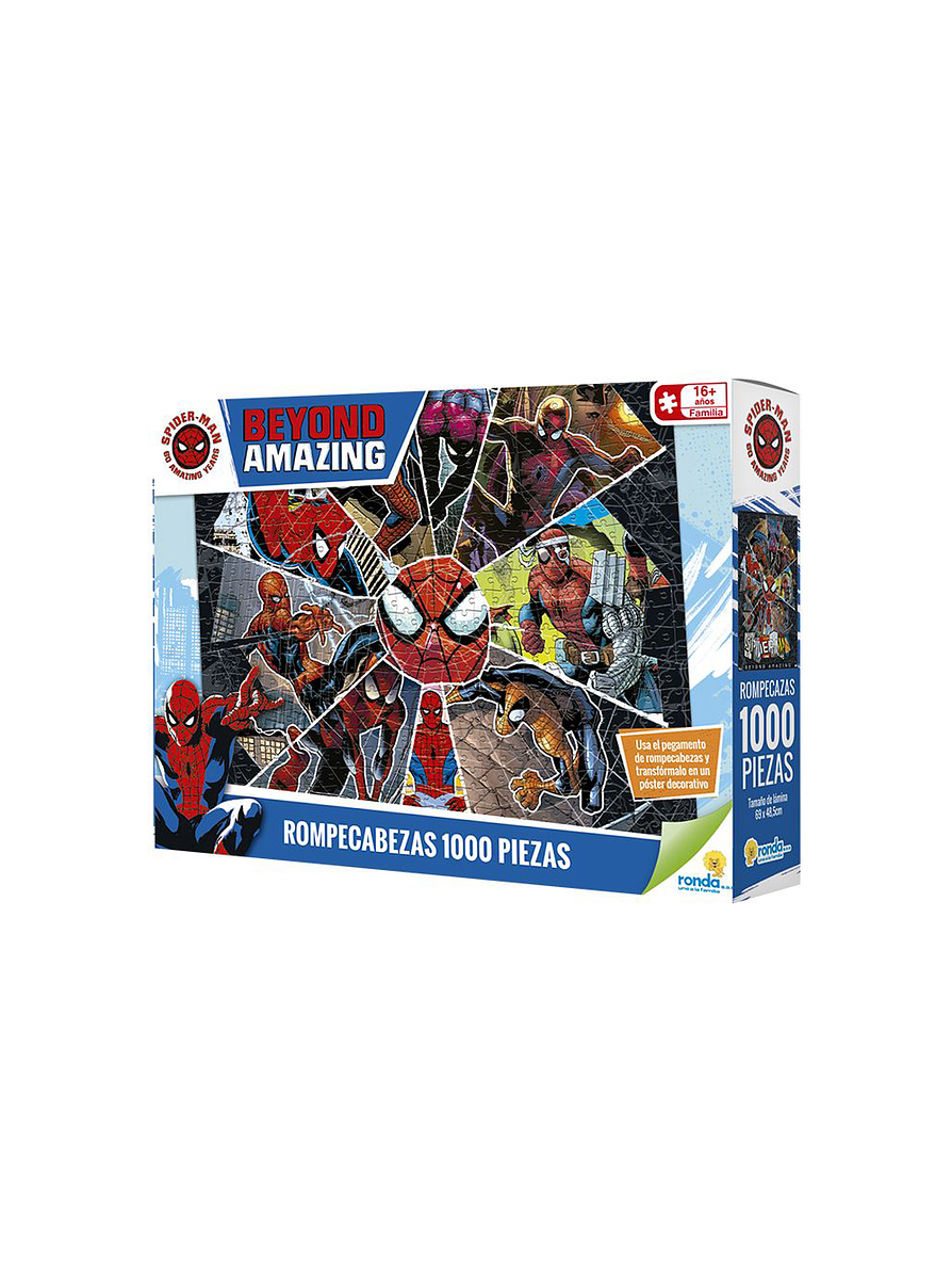 Rompecabezas X 1000 Piezas Spiderman 60 Años  2