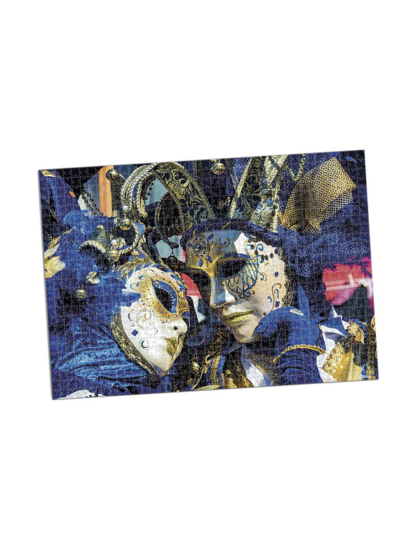 Rompecabezas X 1000 Piezas Celebración Carnaval De Venecia  3