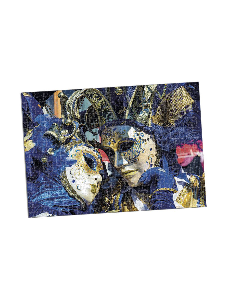 Rompecabezas X 1000 Piezas Celebración Carnaval De Venecia  3