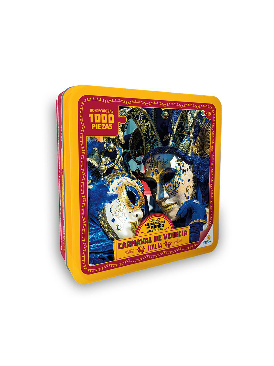 Rompecabezas X 1000 Piezas Celebración Carnaval De Venecia  1
