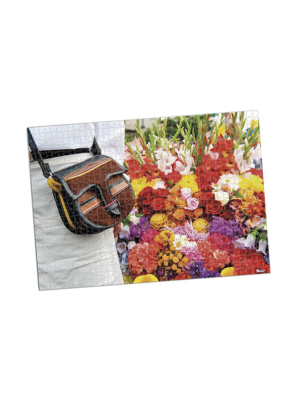 Rompecabezas X 1000 Piezas Celebración Feria De Las Flores  3