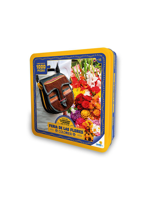 Rompecabezas X 1000 Piezas Celebración Feria De Las Flores  4