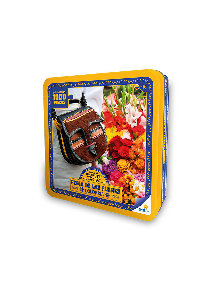Rompecabezas X 1000 Piezas Celebración Feria De Las Flores  4