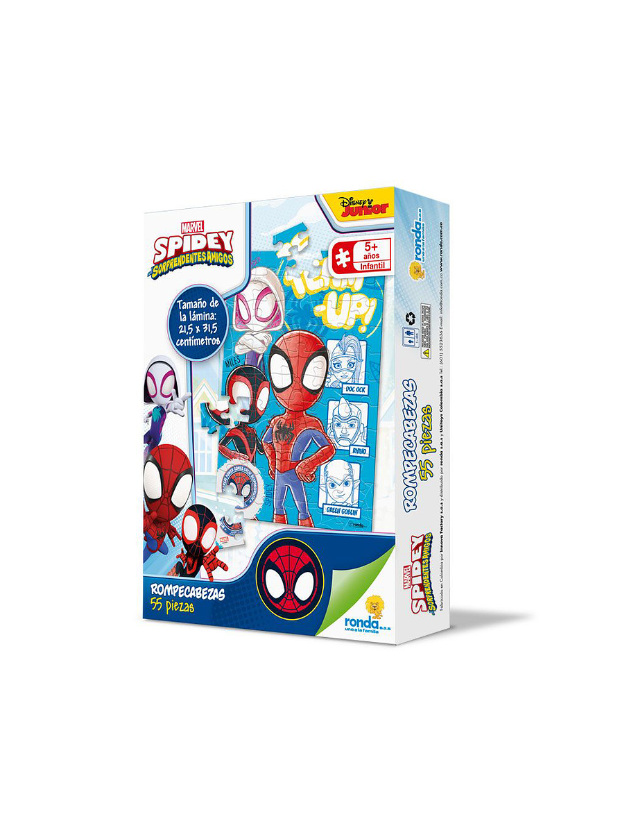 Rompecabezas X 55 Piezas Spidey  1