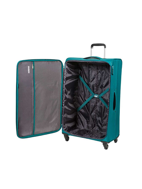 Maleta American Tourister Spinner S Teal Stirling Light At  4