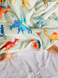 Cobija Para Bebé Estampado De Dinosaurios  - Miniatura 3