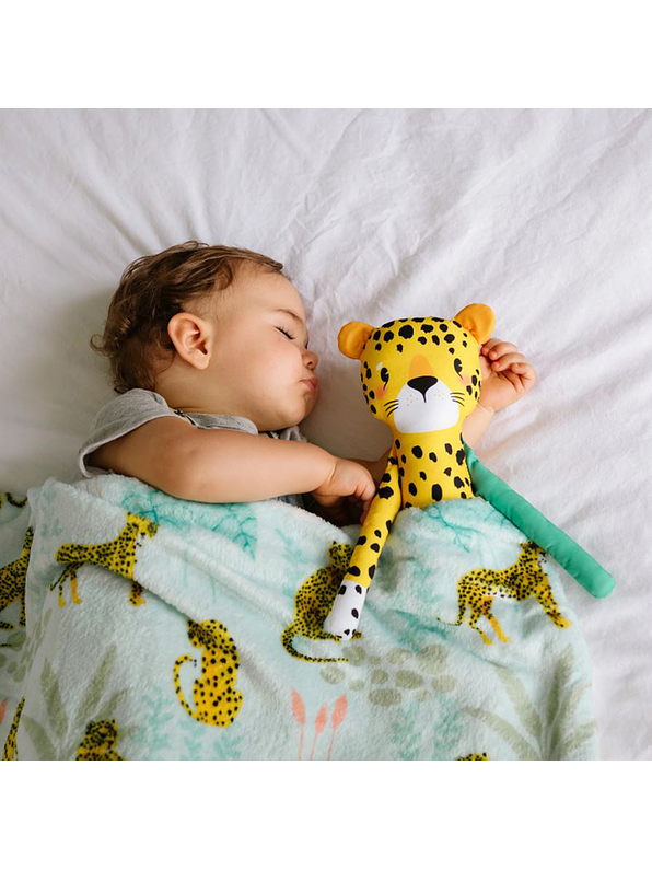 Cobija Para Bebé Estampado De Felinos  2