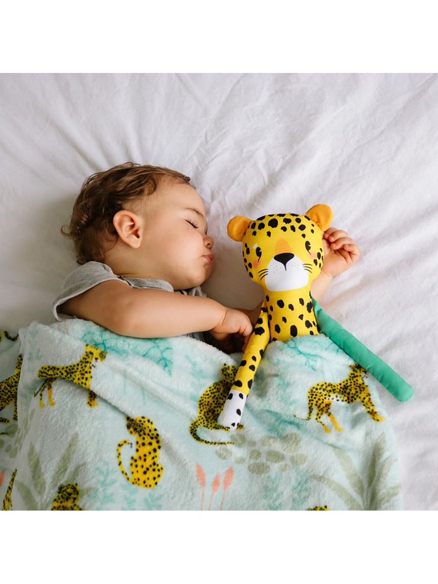 Cobija Para Bebé Estampado De Felinos  2