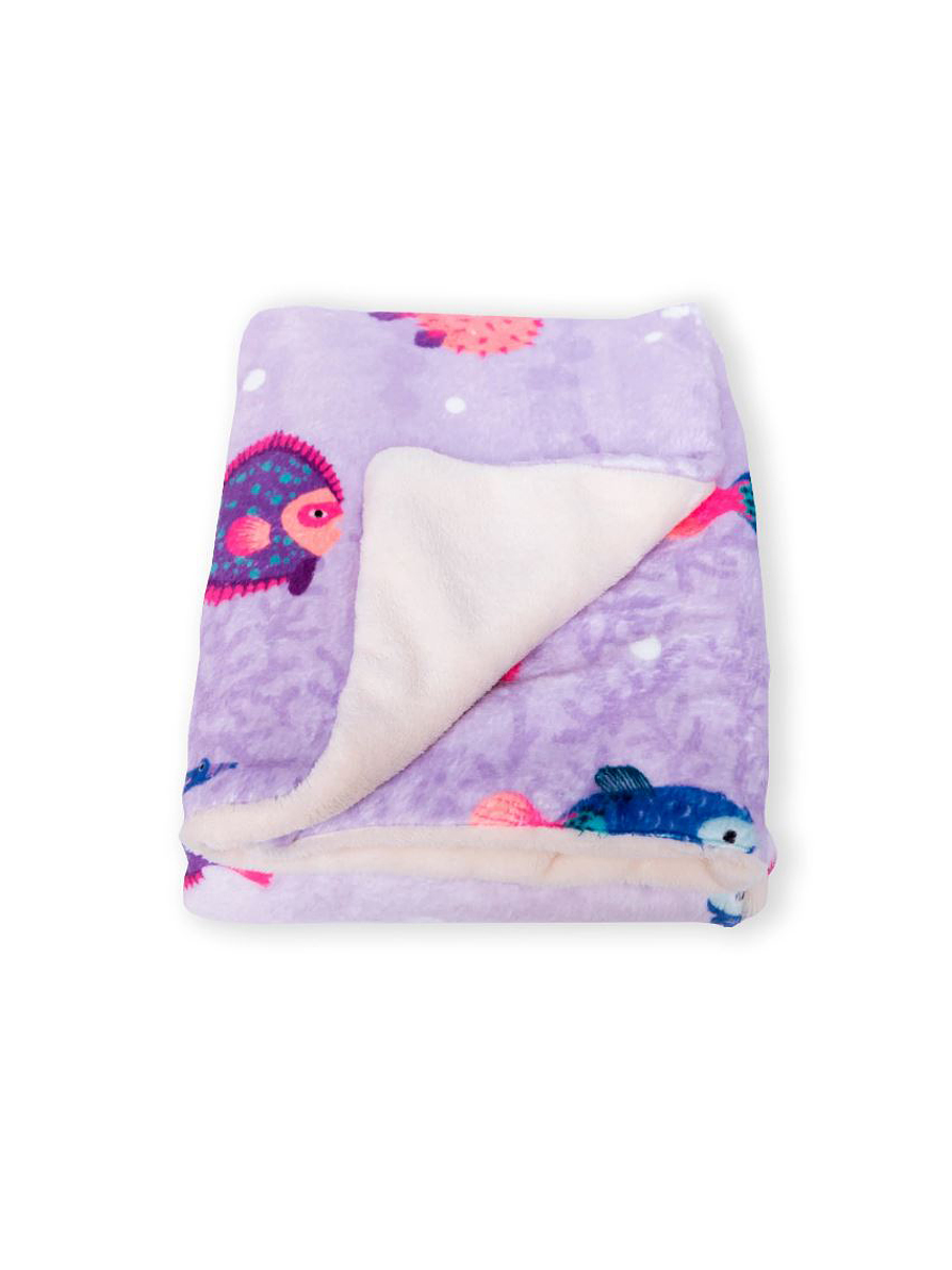 Cobija Para Bebé Estampado De Animalitos De Mar  1