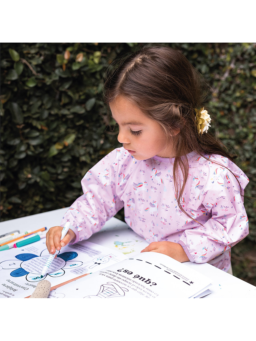 Babero Con Mangas Unicornio  2