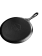 Plancha Redonda De Hierro Fundido Negro Mate 26,6 Cm  - Miniatura 3