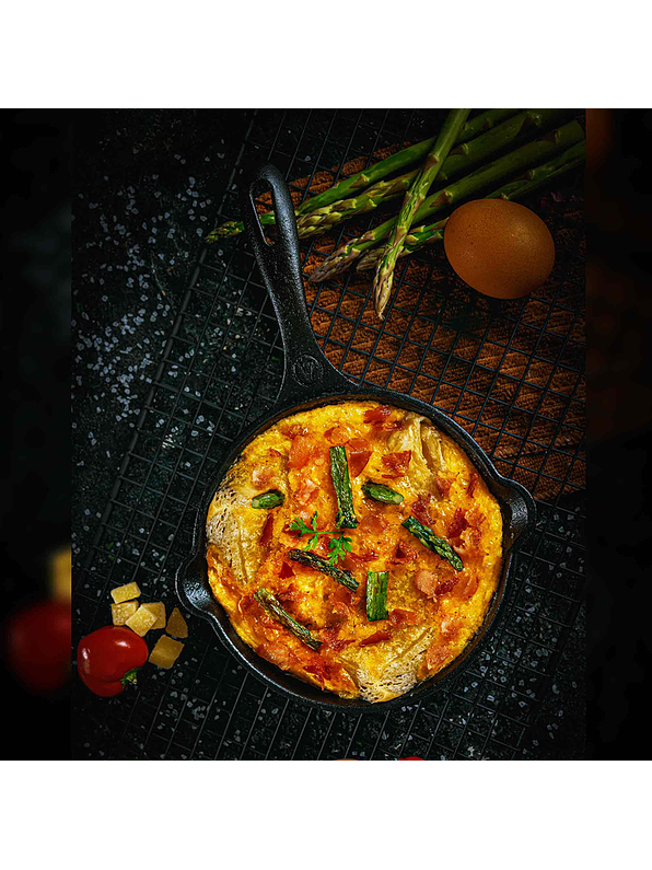 Sartén Skillet 6,5 Pulgadas 16 Cm Negro Mate 0,5 Litros  5