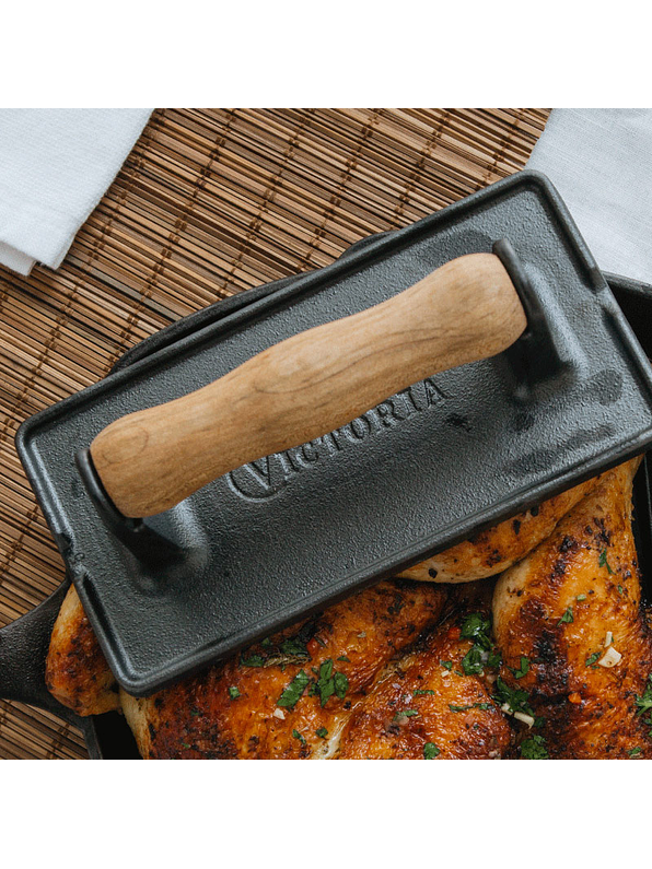 Pisador De Carnes De Hierro Fundido 21 x 11 Cm  5