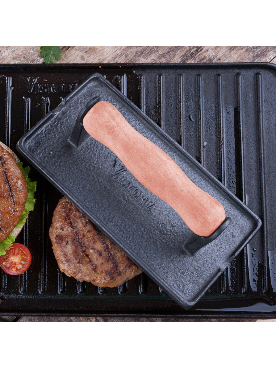 Pisador De Carnes De Hierro Fundido 21 x 11 Cm  6