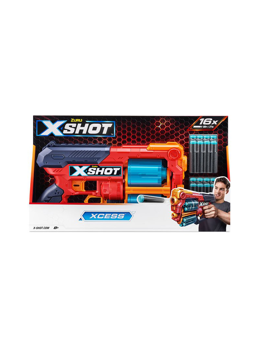 Lanzador De Dardos Xcess 16 Dardos X-Shot  2