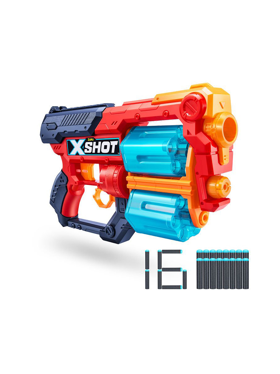Lanzador De Dardos Xcess 16 Dardos X-Shot  1