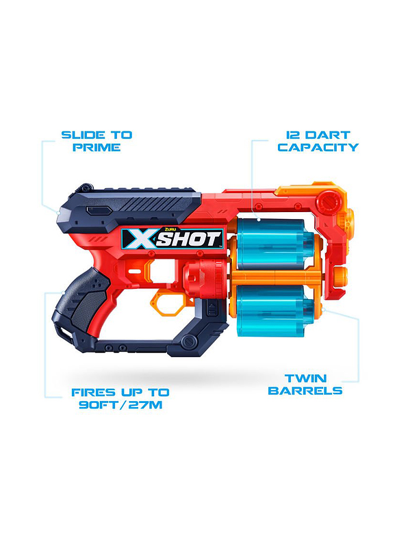Lanzador De Dardos Xcess 16 Dardos X-Shot  3