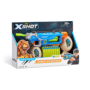Lanzador De Dardos Dino Striker 16 Dardos X-Shot 
