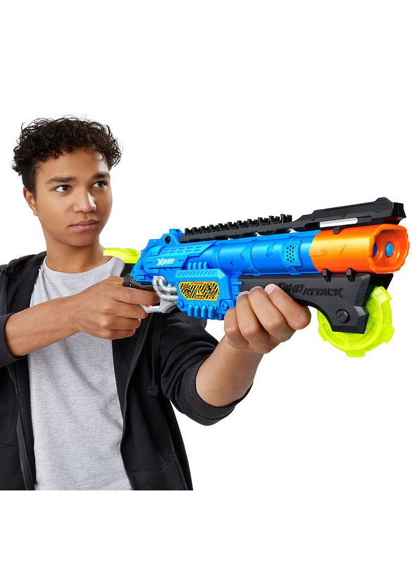 Lanzador De Dardos Dino Striker 16 Dardos X-Shot  10