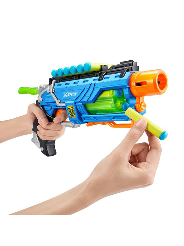 Lanzador De Dardos Dino Striker 16 Dardos X-Shot  11