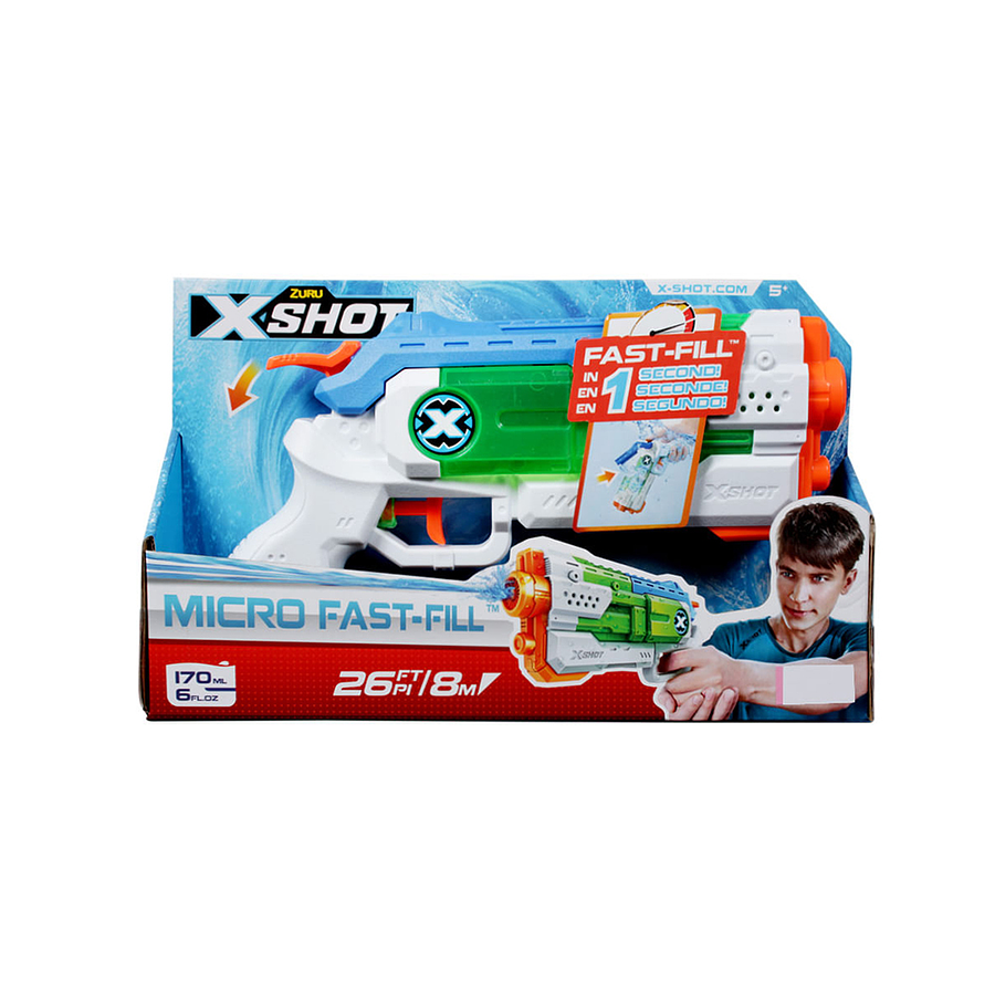 Lanzador De Agua Micro Fast Fill X-Shot  2