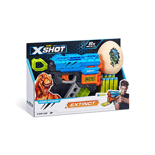 Lanzador De Dardos Dino Attack X 8 Dardos X-Shot 