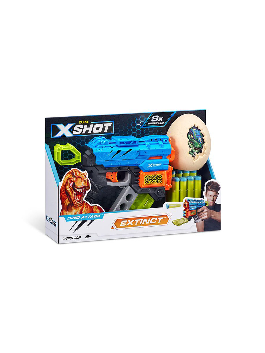 Lanzador De Dardos Dino Attack X 8 Dardos X-Shot  2