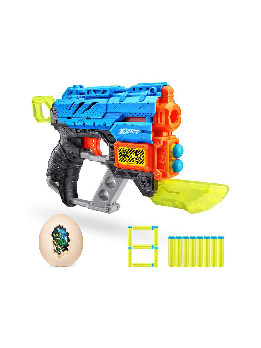 Lanzador De Dardos Dino Attack X 8 Dardos X-Shot  4