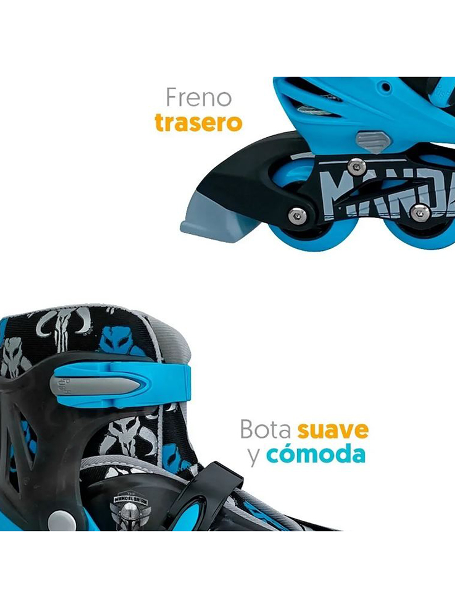 Patines Aluminio Mandalorian Talla M  5