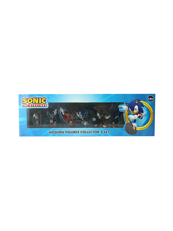 Set Colección X 6 Sonic The Hedgehog  1