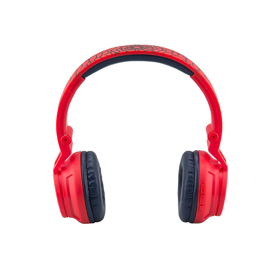 Audífonos Bluetooth De Lujo Spiderman Rojo 3