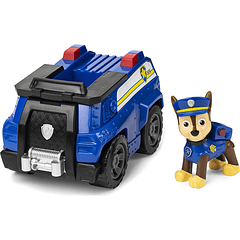 Paw Patrol Vehículo Básico Con Figura Chase