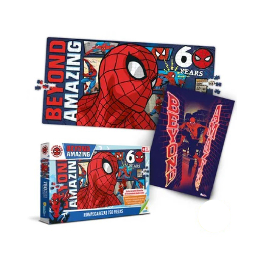 Rompecabezas X 750 Piezas Spiderman 60 Años  2