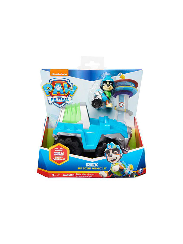 Paw Patrol Rex Vehículo De Rescate  2
