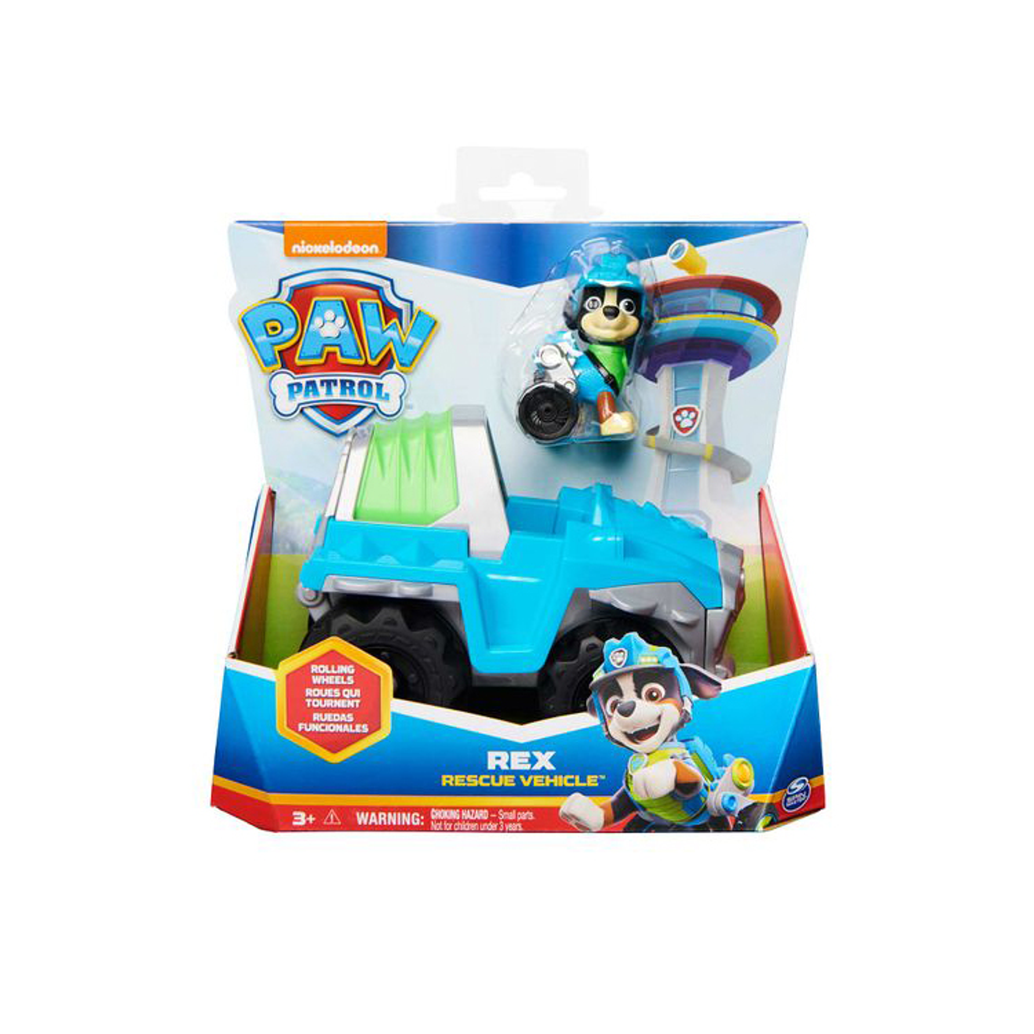 Paw Patrol Rex Vehículo De Rescate  2