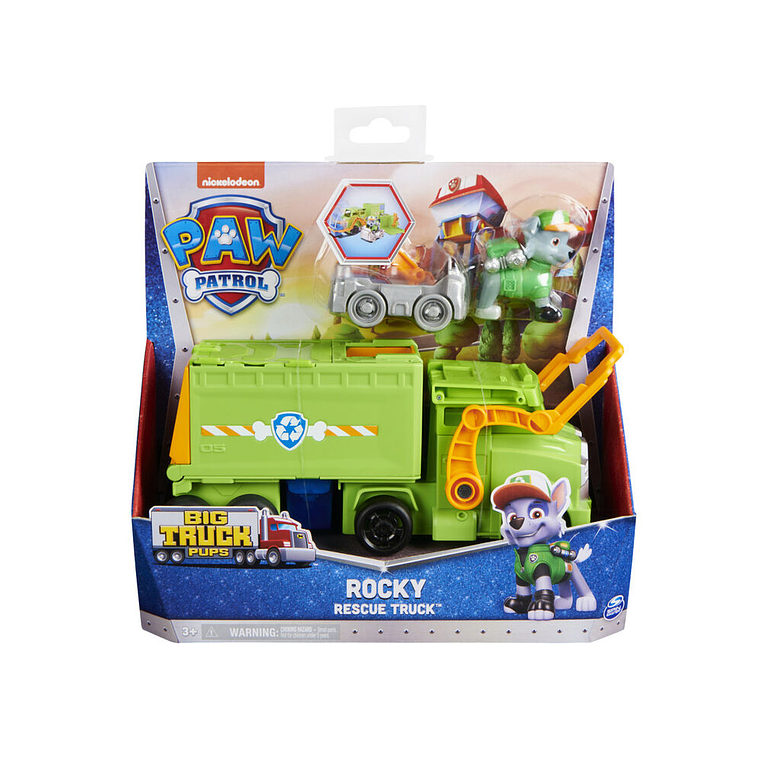 Paw Patrol Big Trucks Vehículo B Rocky  1