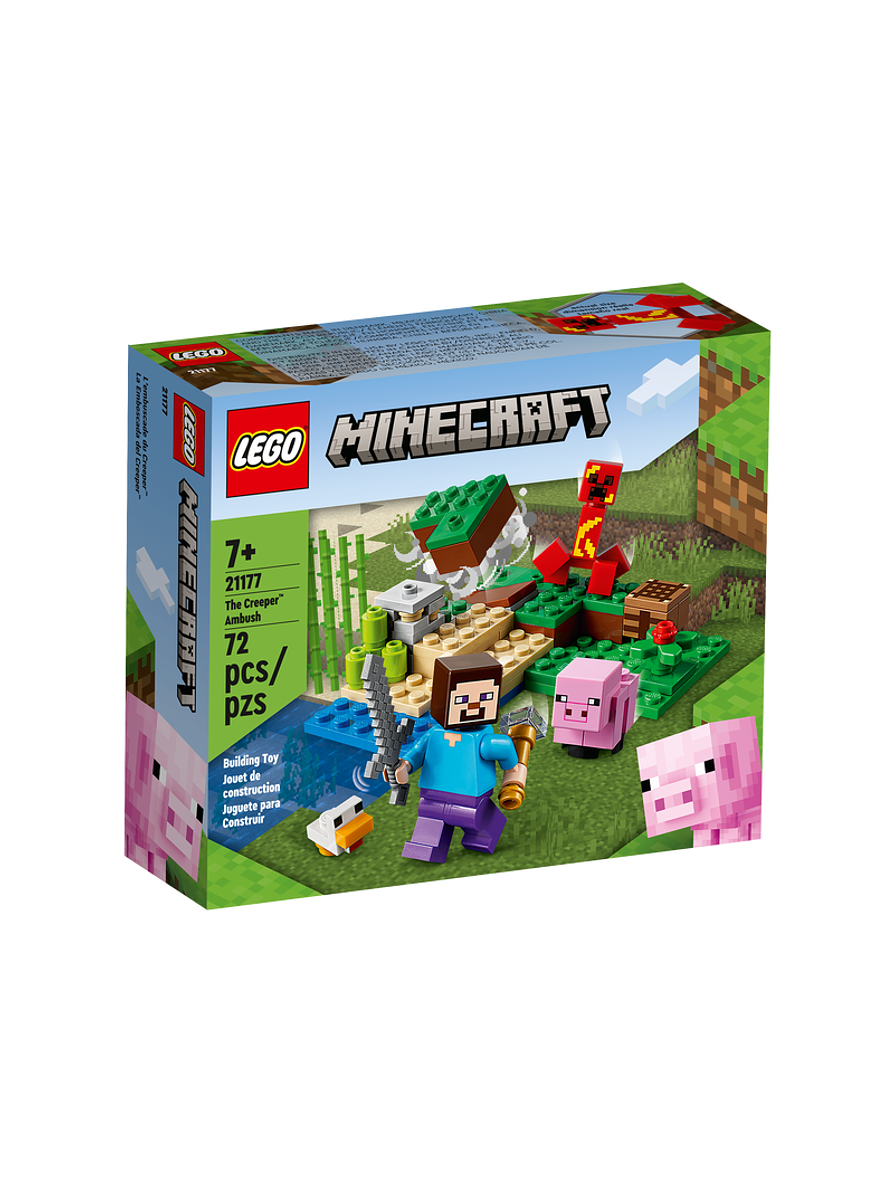Lego Minecraft La Emboscada Del Creeper 1