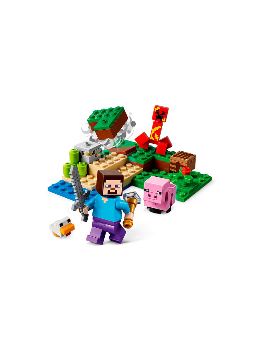 Lego Minecraft La Emboscada Del Creeper 4