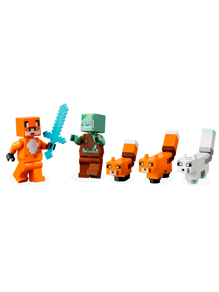 Lego Minecraft El Refugio-Zorro 4